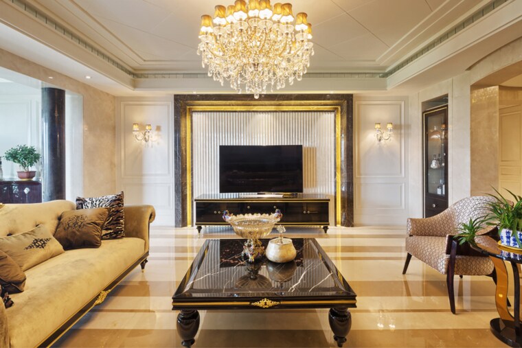 Living Room, max-estate-360 3 Bedroom 2611 Sq.Ft. Apartment In Sector 36a Gurgaon 9383533