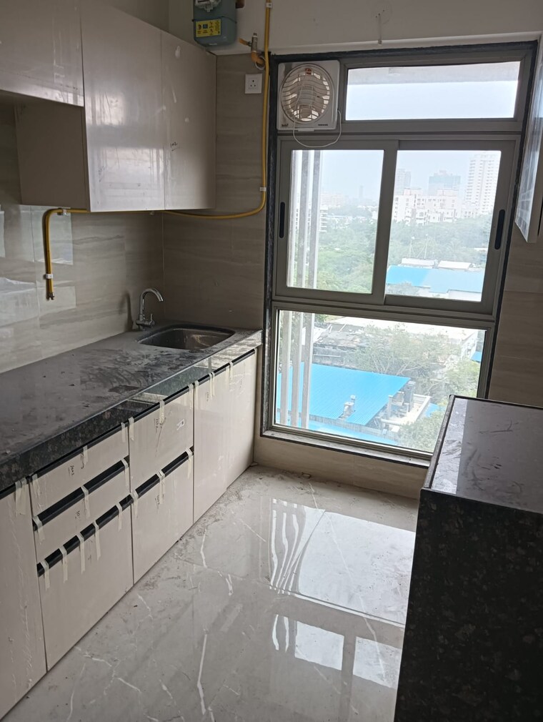 Kitchen, veena-smart-homes 2 Bedroom 615 Sq.Ft. Apartment In Kandivali West Mumbai 9383571