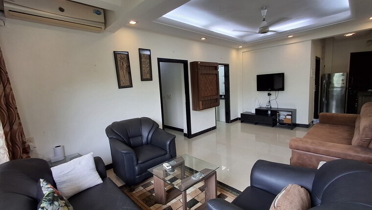 Living Room, andheri west 1.5 Bedroom 600 Sq.Ft. Apartment In Andheri West Mumbai 9383631
