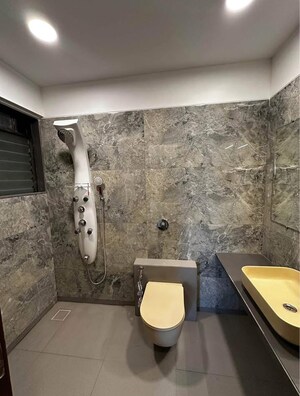 Bathroom in 1 BHK Apartment at Shree Balaji Apartment Bhayandar East, Bhayandar East – for Rent