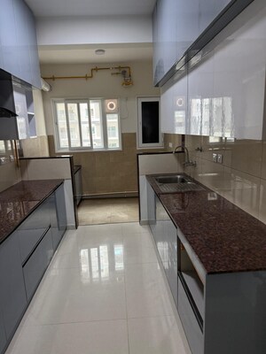 Kitchen in 2.5 BHK Apartment at L&T Raintree Boulevard, Hebbal – for Rent