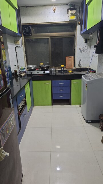 Kitchen in 1 BHK Apartment at Krishna Galaxy Santacruz, Santacruz East – for Rent