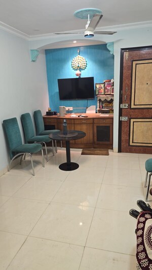 Living Room in 1 BHK Apartment at Krishna Galaxy Santacruz, Santacruz East – for Rent