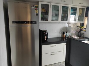 Kitchen in 2 BHK Apartment at Seawoods – for Rent