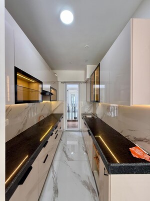 Kitchen in 3 BHK Apartment at M3M Soulitude, Sector 89 – for Rent