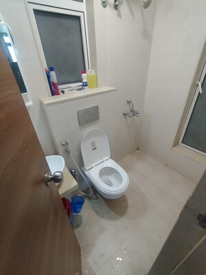 Bathroom in 3 BHK Apartment at JPV Pratap Elegance, Vile Parle West – for Rent