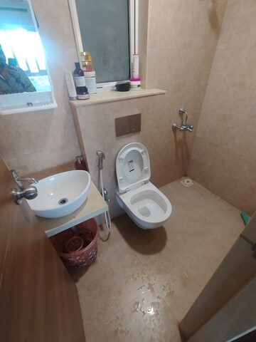 Bathroom in 3 BHK Apartment at JPV Pratap Elegance, Vile Parle West – for Rent