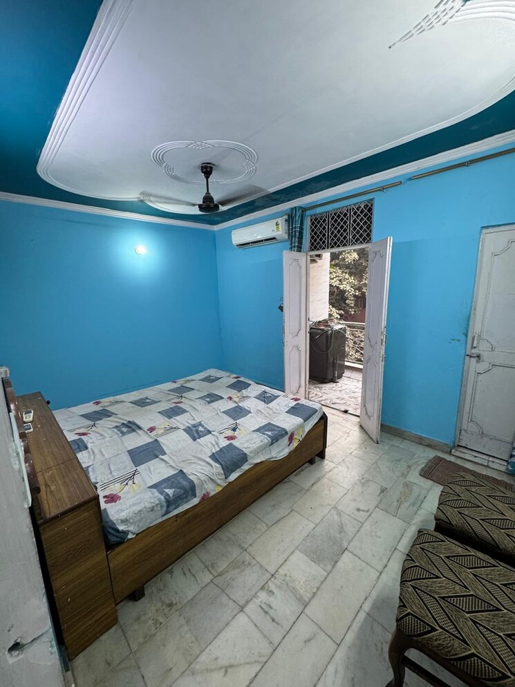 Bedroom, patel nagar 1 Bedroom 600 Sq.Ft. Builder Floor In Patel Nagar Delhi 9383862