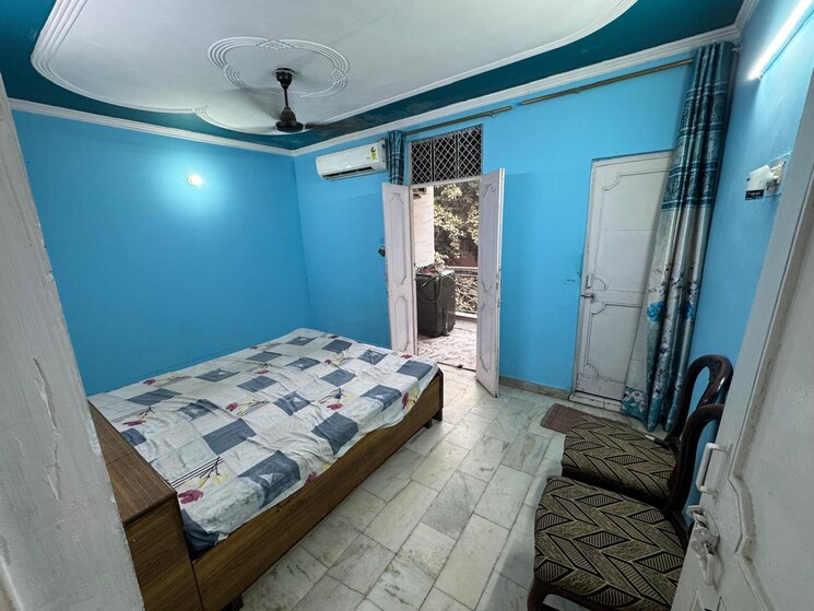 Bedroom, patel nagar 1 Bedroom 600 Sq.Ft. Builder Floor In Patel Nagar Delhi 9383862