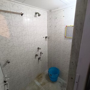 Bathroom in Studio Apartment at Sohum CHS, Goregaon East – for Rent