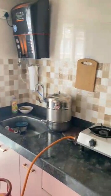 Kitchen in 1 BHK Builder Floor at Sahajanand Athena, Goregaon West – for Sale