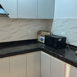 Kitchen in 1 BHK Builder Floor at Malviya Nagar – for Rent