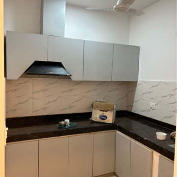 Kitchen in 1 BHK Builder Floor at Malviya Nagar – for Rent
