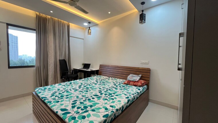 Bedroom, paranjape-blue-ridge 3 Bedroom 1300 Sq.Ft. Apartment In Hinjewadi Pune 9384007