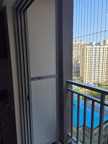 Balcony in 1 BHK Apartment at Ashar Metro Towers, Vartak Nagar – for Rent