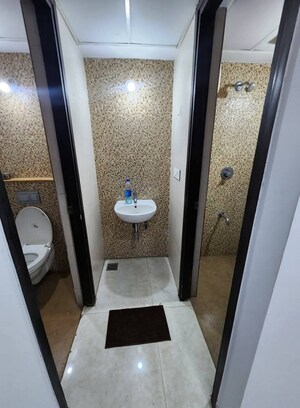 Bathroom in 1 BHK Apartment at Lodha Palava City Lakeshore Greens, Dombivli East – for Rent