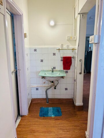 Bathroom in 2 BHK Apartment at Sindhi Society, Chembur – for Rent