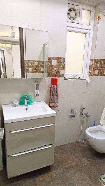 Attached Bathroom in 3 BHK Builder Floor at Greater Kailash ii – for Rent