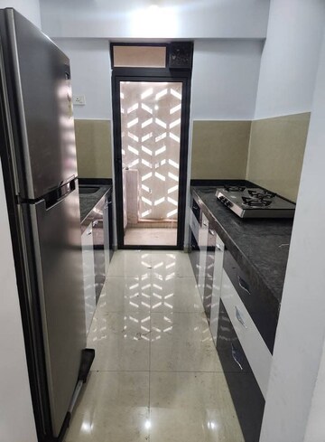 Kitchen in 2 BHK Apartment at Lodha Palava City Lakeshore Greens, Dombivli East – for Rent