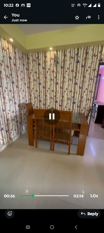 Living Room in 2.5 BHK Apartment at Nimbus The Hyde park, Sector 78 – for Rent