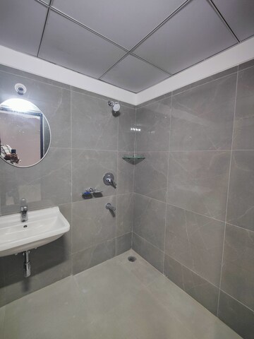 Bathroom in 3 BHK Apartment at Rajapushpa Provincia, Narsingi – for Rent