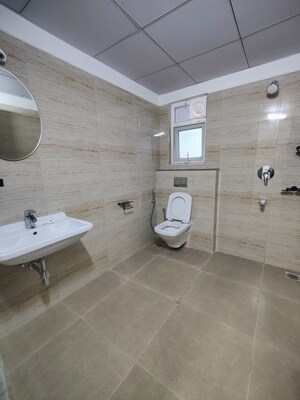 Bathroom in 3 BHK Apartment at Rajapushpa Provincia, Narsingi – for Rent