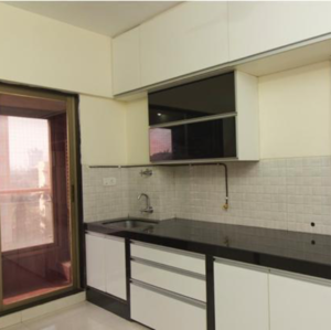 Kitchen in 2 BHK Apartment at Oxford Apartments Bandra West, St. Peters Colony – for Sale