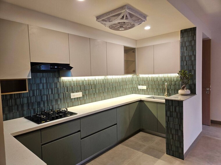 Kitchen, lotus-homz 1.5 Bedroom 845 Sq.Ft. Apartment In Sector 111 Gurgaon 9384090