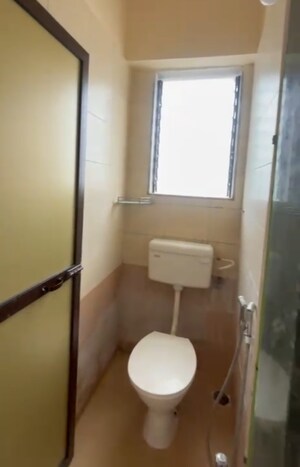Bathroom in 2 BHK Apartment at Moreshwar Kamal, Kolshet – for Rent
