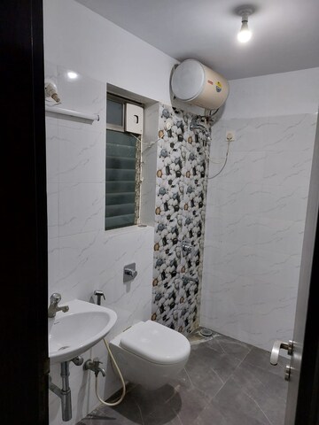 Bathroom in 3 BHK Apartment at Supreme Palms 2, Balewadi – for Rent