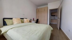 Bedroom in 1 BHK Apartment at Viva Ganga CHS, Nalasopara West – for Rent