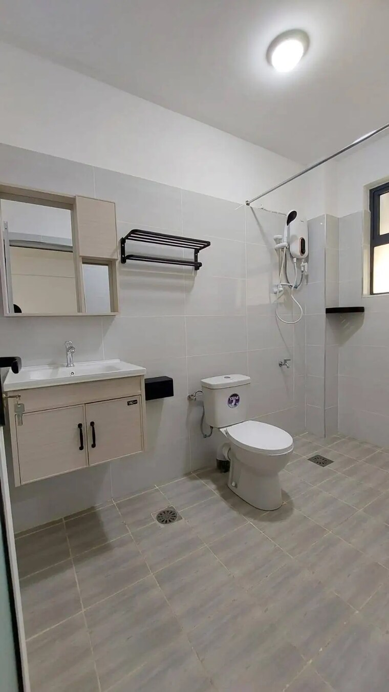 Bathroom, viva-ganga-chs 1 Bedroom 393 Sq.Ft. Apartment In Nalasopara West Palghar 9384124