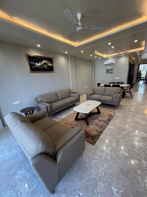 Living Room in 1 BHK Apartment at Ansal Celebrity Suites, Sector 2 – for Rent