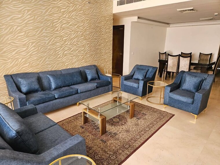 Living Room, ansal-celebrity-suites 1 Bedroom 785 Sq.Ft. Apartment In Sector 2 Gurgaon 9384136