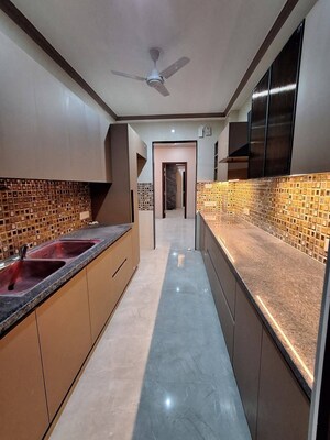 Kitchen in 1 BHK Apartment at Ansal Celebrity Suites, Sector 2 – for Rent