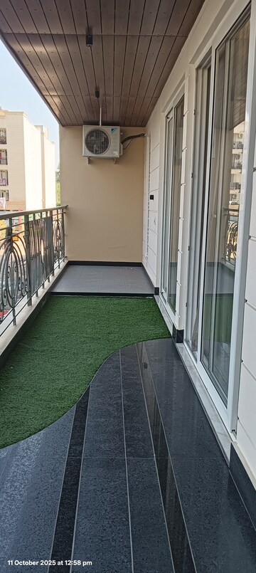 Balcony in 3 BHK Apartment at Somsons Imperial Towers, Dhakoli – for Sale