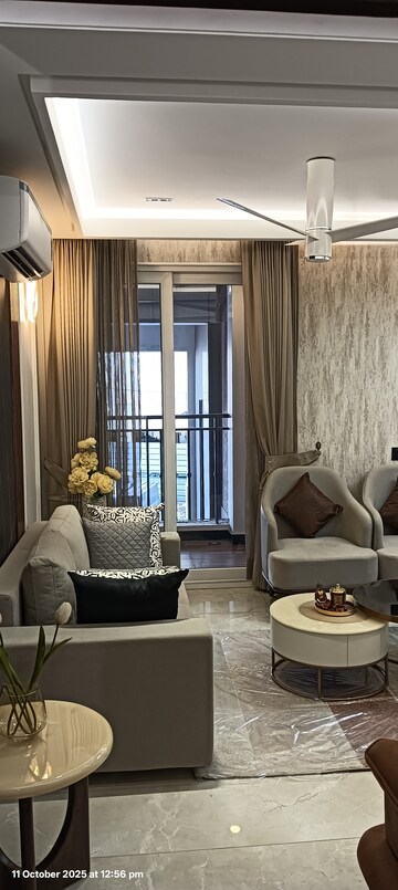 Living Room in 3 BHK Apartment at Somsons Imperial Towers, Dhakoli – for Sale