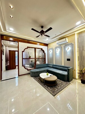 Living Room in 4 BHK Villa at Mansarovar Extension – for Sale