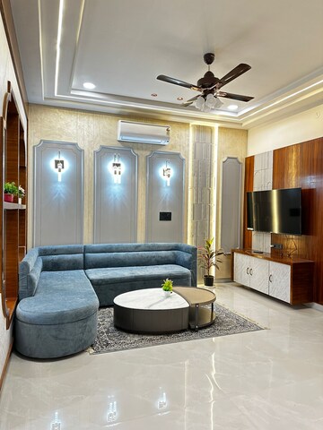 Living Room in 4 BHK Villa at Mansarovar Extension – for Sale