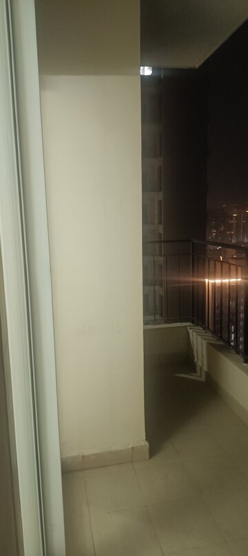 Balcony in 3 BHK Apartment at Amrapali Crystal Homes, Sector 76 – for Rent