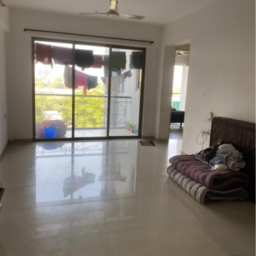 Living Room in 2 BHK Apartment at Mahindra Royale, Pimpri – for Rent