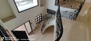 Staircase in 6 BHK Independent House at Sainik Farm – for Rent