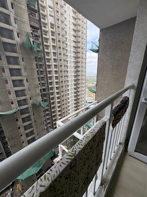 Balcony in 2 BHK Apartment at Lodha Amara, Kolshet Road – for Rent