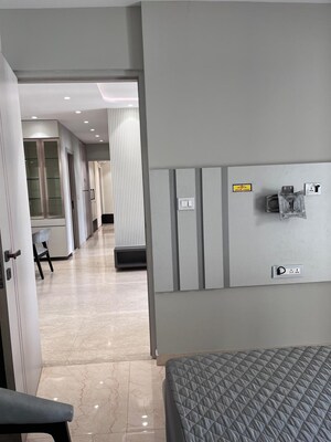 Building Lobby in 3 BHK Apartment at Lodha Sterling, Kolshet Road – for Sale