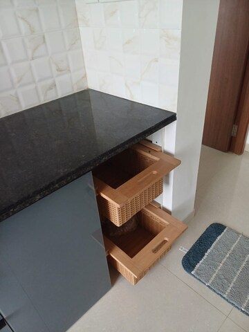 Kitchen in 1 BHK Apartment at Kalpataru Immensa, Kolshet Road – for Rent