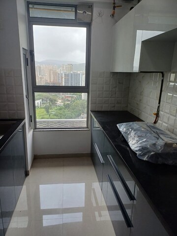 Kitchen in 1 BHK Apartment at Kalpataru Immensa, Kolshet Road – for Rent