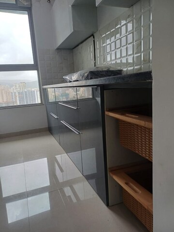 Kitchen in 1 BHK Apartment at Kalpataru Immensa, Kolshet Road – for Rent