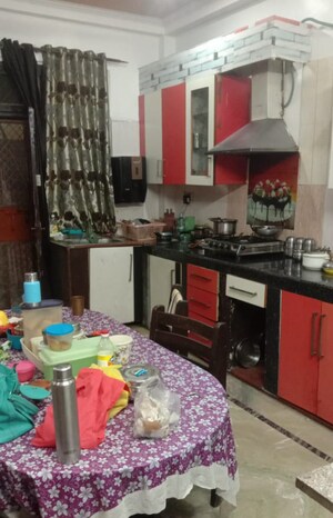 Kitchen in 3 BHK Builder Floor at Mahindra Enclave – for Sale