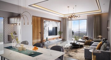 Living Room in 3 BHK Apartment at V Mond Vivencia, Koregaon Park – for Sale