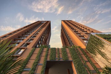 2 BHK Apartment – Exterior View View at V Mond Vivencia, Koregaon Park - for Sale